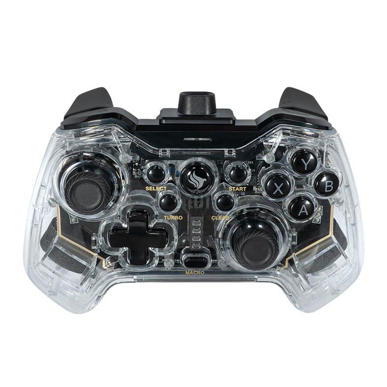 Controle Pichau Glower X1, PC/Switch/PS3/ Android, Transparente, PG-GLWX-BL01 - miniatura 5
