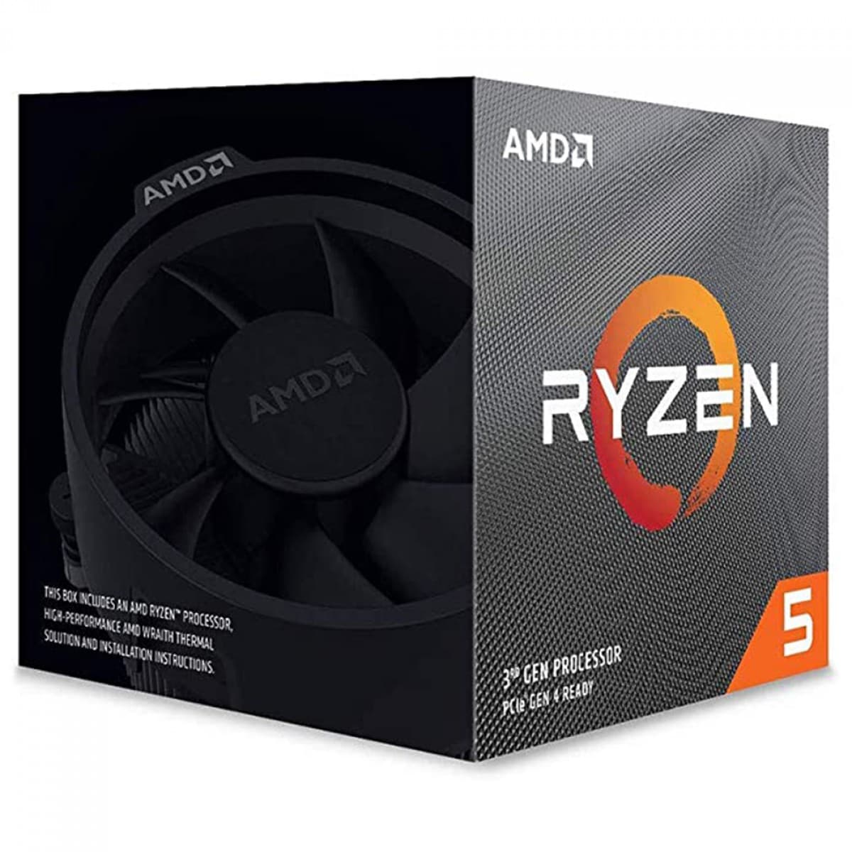 Processador AMD Ryzen 5 2600 Hexa-Core 3.4GHz (3.9GHz Turbo) 19MB Cache AM4, YD2600BBAFBOX - foto 1