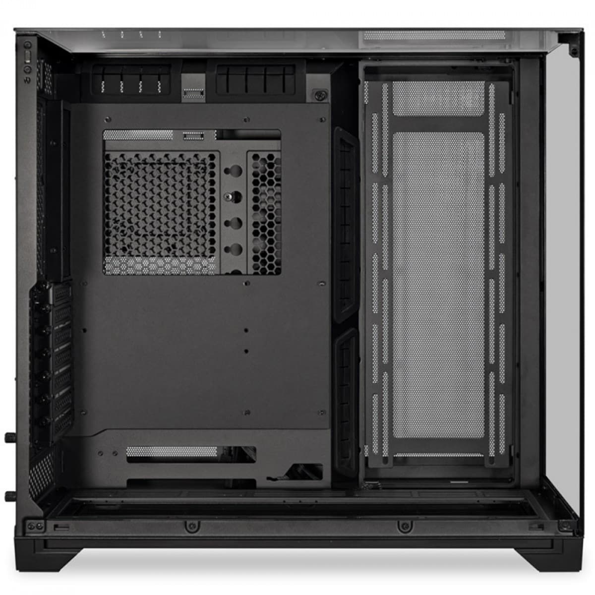 Gabinete Gamer Lian Li O11 Vision, Mid Tower, Vidro Temperado, E-ATX, Black, Sem Fonte, Sem Fan, O11VX BLACK - miniatura 4