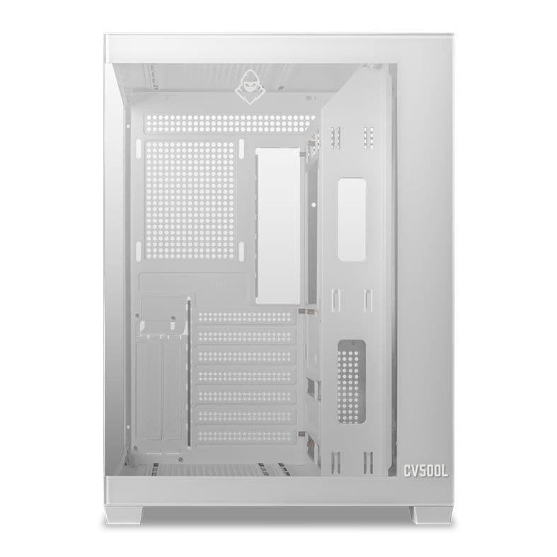 Gabinete Gamer Mancer CV500L, Mid Tower, Lateral De Vidro, Branco, MCR-CV500L-WH - miniatura 6