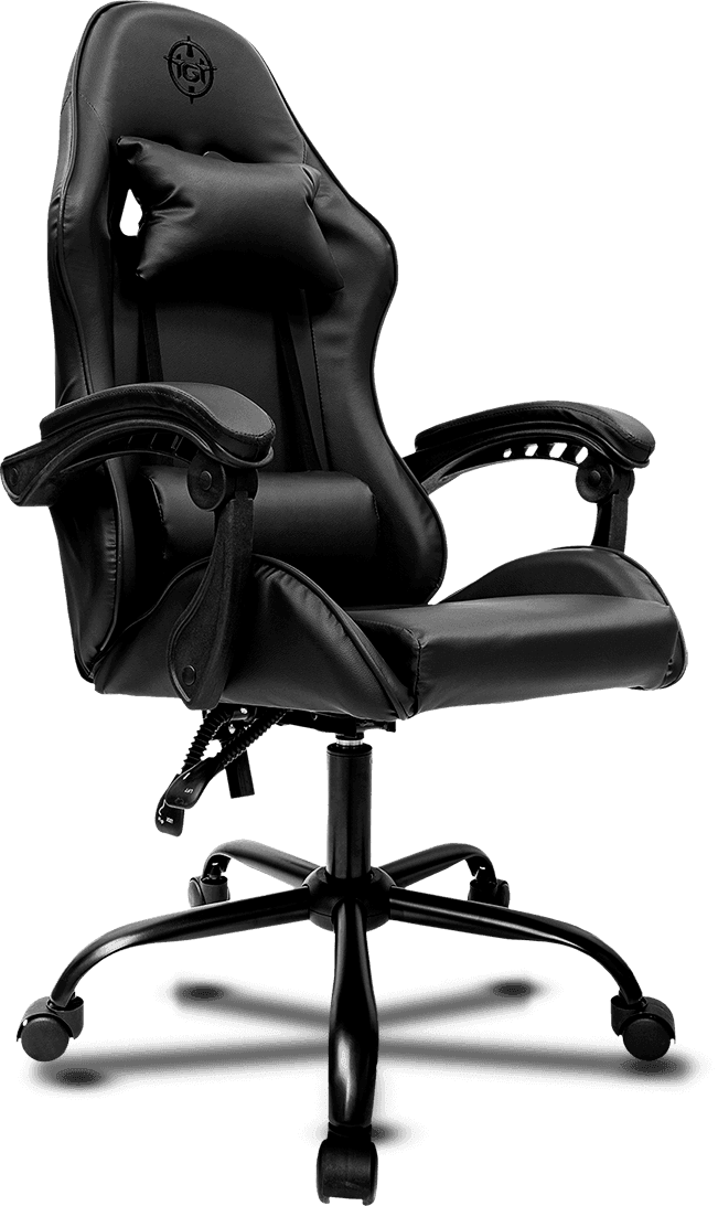 Cadeira Gamer TGT Heron, Espuma Moldada, Preta, TGT-HR-BL01