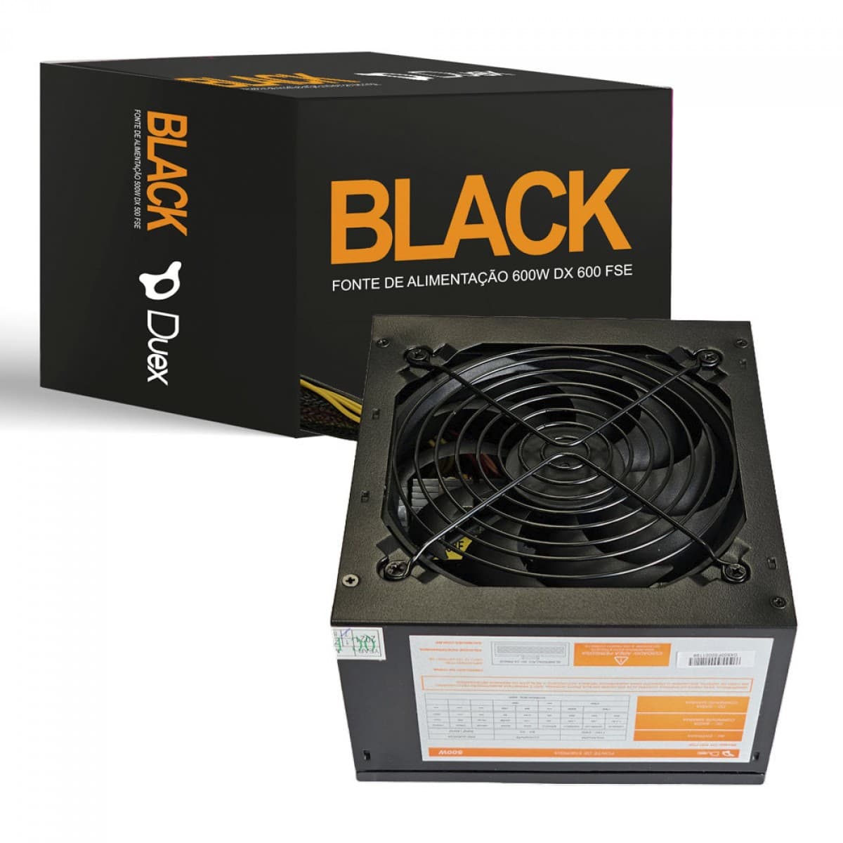 FONTE DUEX 600W DX 600FSE